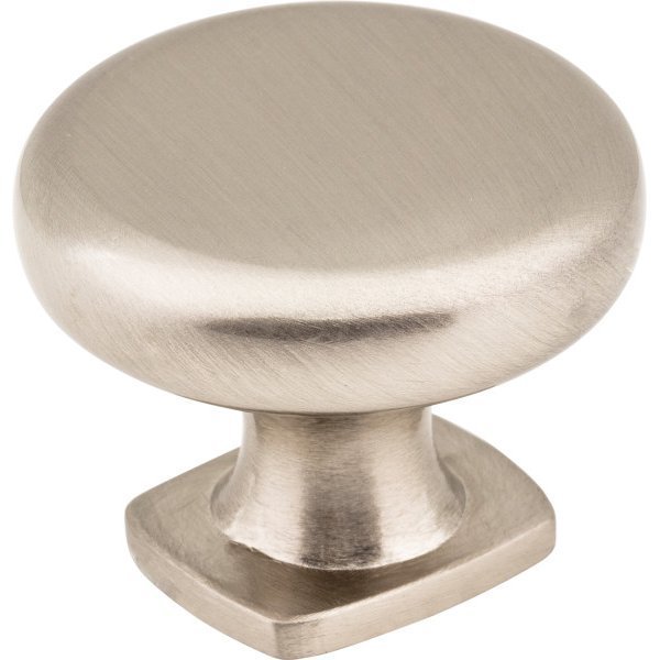 Jeffrey Alexander 1-3/8" Diameter Satin Nickel Belcastel 1 Cabinet Knob MO6303SN